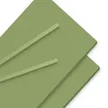 Wapsi Thin Fly Foam 2mm Olive Green Tunt skummaterial för flugbindning