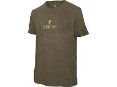 Westin Style T-Shirt Moss Melange L Snygg och bekväm t-shirt