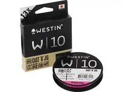 Westin W10 13 Braid 110m 0.128mm Cast 'N' Jig Pickled Pink 7.4kg PE 0.6