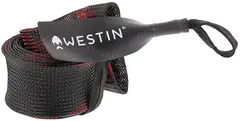 Westin Rod Cover S Black/Red Praktiskt spöskydd för riggade spön
