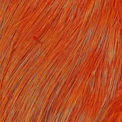 Whiting Bird Fur Burnt Orange Fluene blir enda mer levende