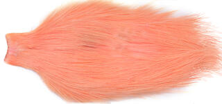 Whiting Spey Hackle - Salmon Pink Bronsegradering - Pattegris-fargen