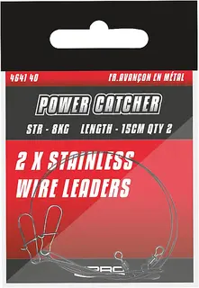 SPRO PC Wire Leader 12kg 2st, 40cm